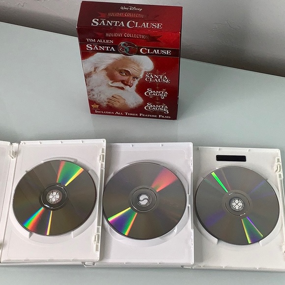 Disney Tim Allen The Santa Clause DVD Box Set 1, 2, 3 collection movies set EUC - Picture 7 of 10
